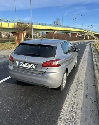 Peugeot 308 cena 34000 przebieg: 161000, rok produkcji 2015 z Duszniki-Zdrój małe 121